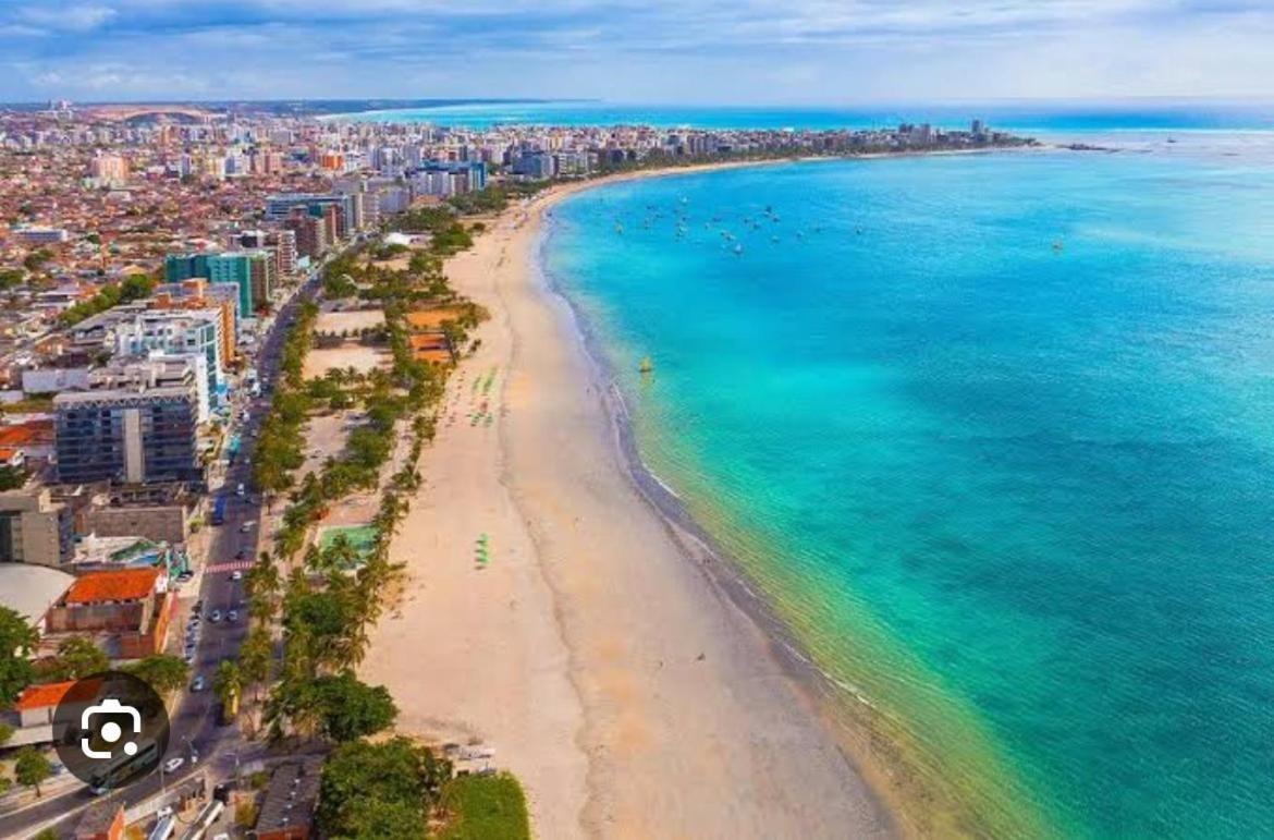 Lindo Apartamento De Frente Para A Praia De Pajucara Maceió Exteriér fotografie